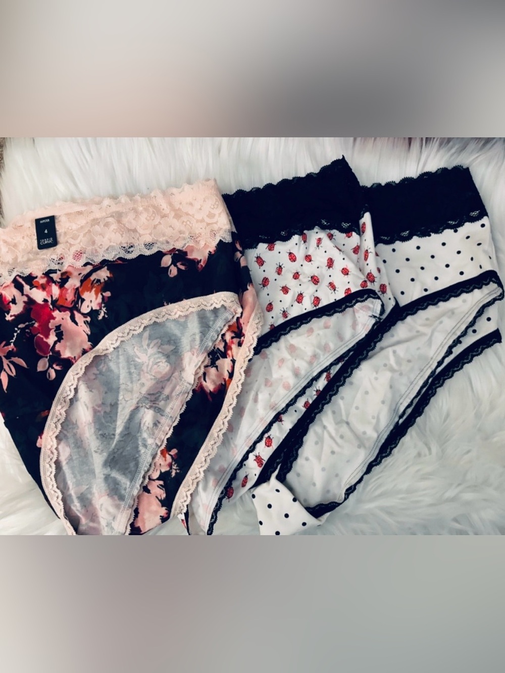 Torrid BUNDLE NWT 4X 3 Pairs Hipster-Cheeky Panties Underwear